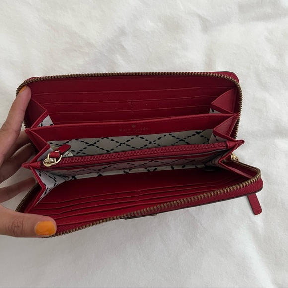 Kate Spade Red Wallet - Picture 3 of 3
